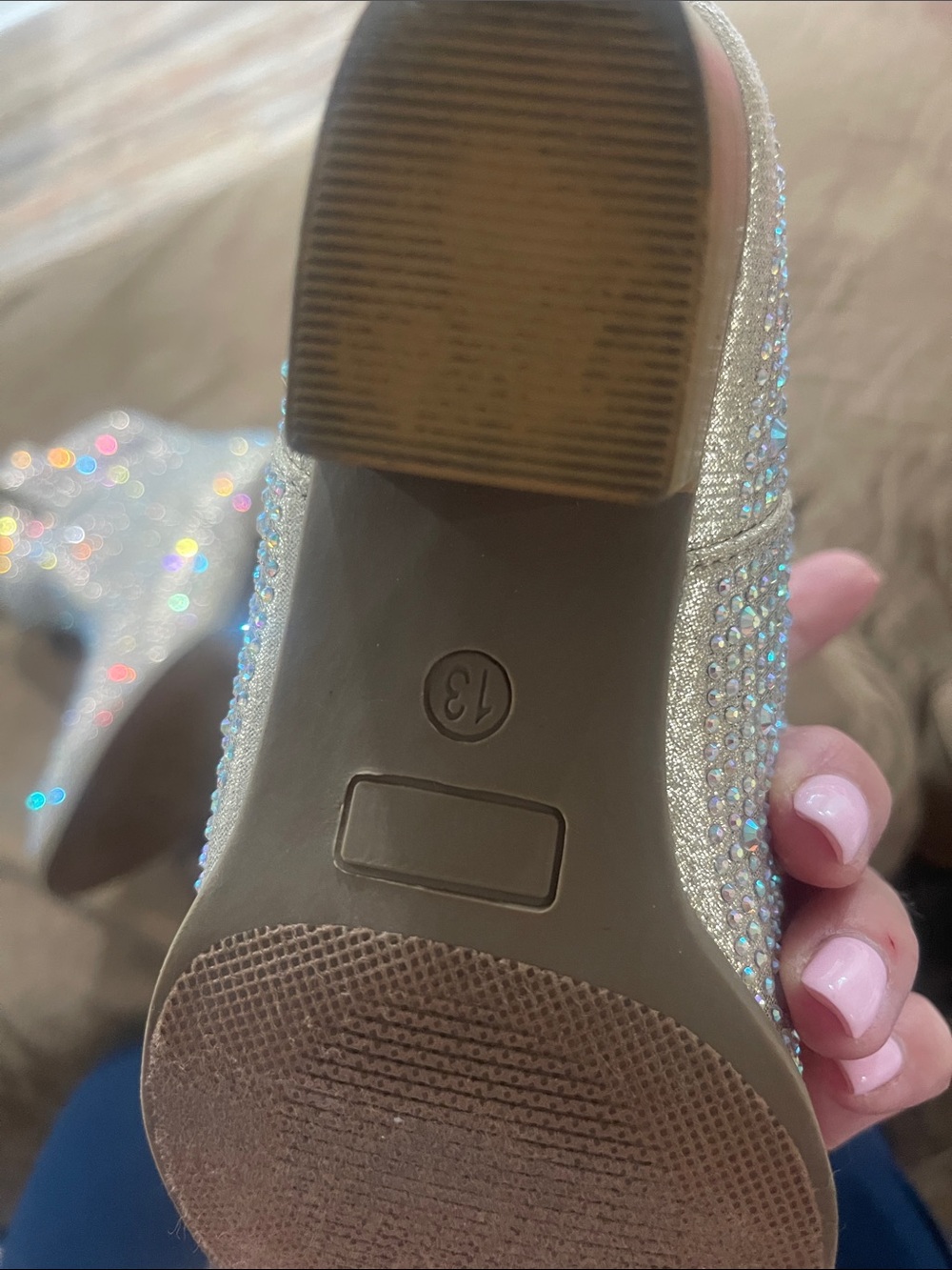 Sparkling Silver Western Ankle Boots - girls - Picture 7 of 7